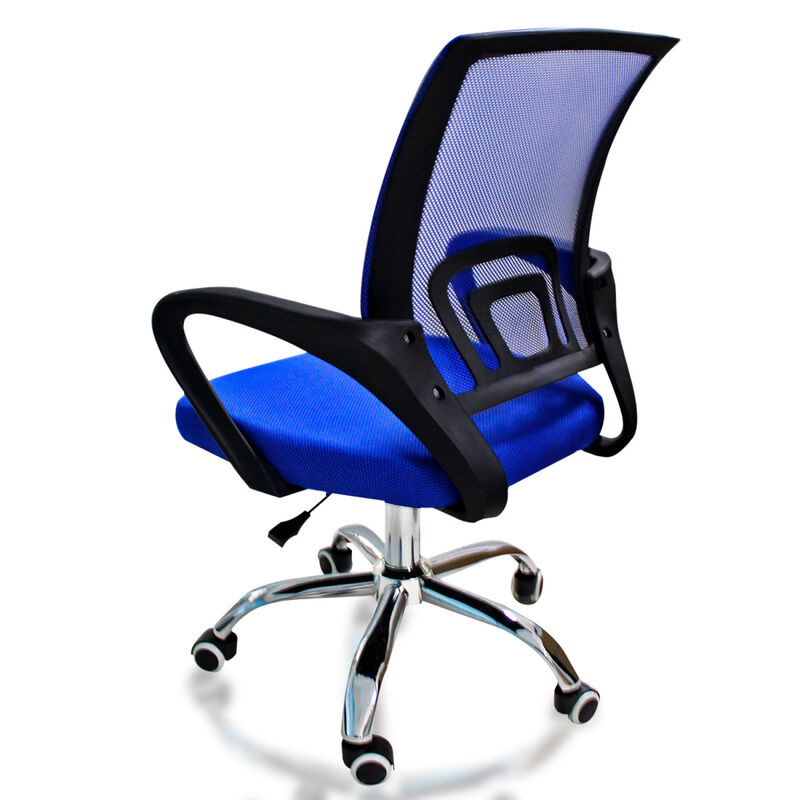 Silla de Escritorio Azul image number null