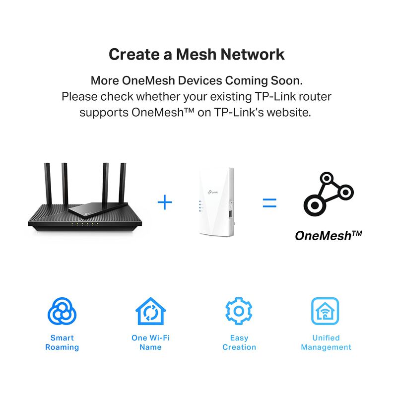 Extensor Wifi Tp-link Ax1500 Re500x Wifi 6 1500... image number null