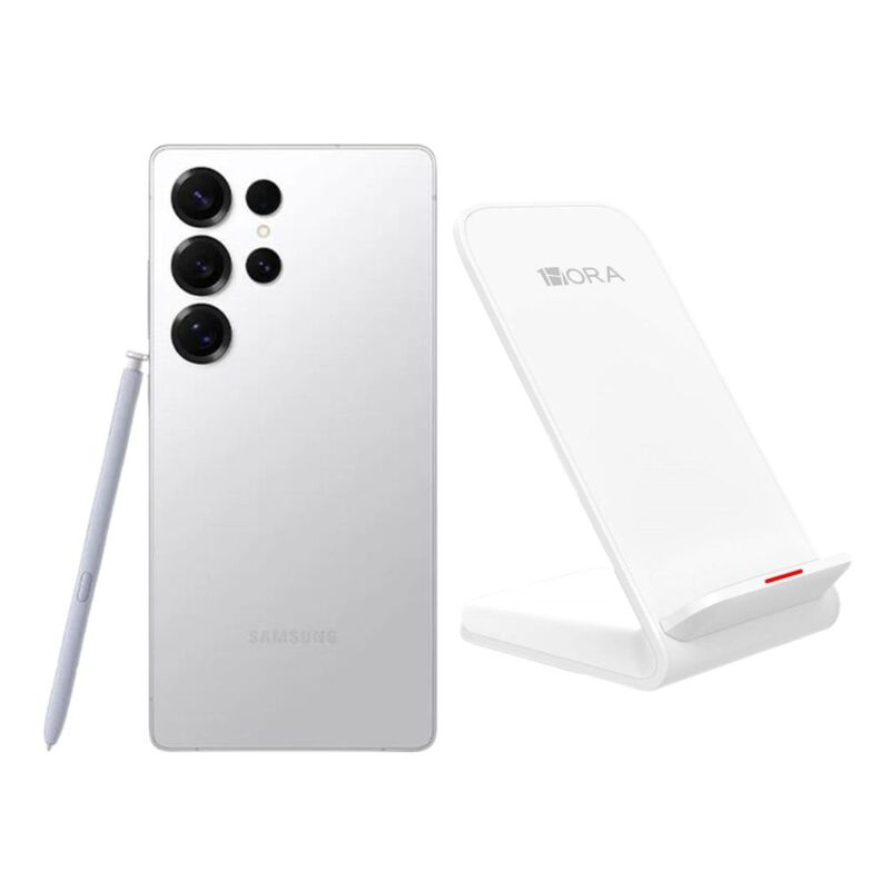 Galaxy S25 Ultra 256GB Plata Nuevo + Base Carga... image number null