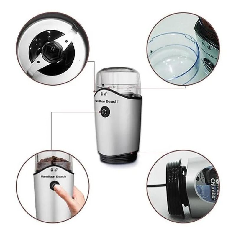 Molino de Granos De Cafe y Especias Hamilton Be... image number null