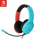 Aud&iacute;fonos Pdp Gaming Lvl 40 Para Switch - Rojo/azul