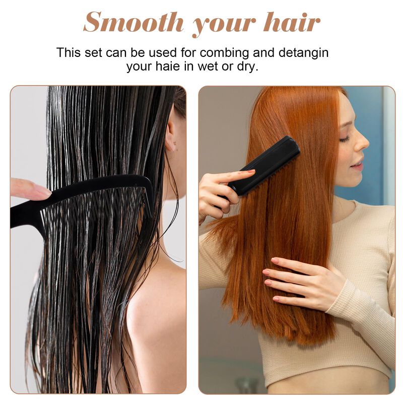 Set De Cepillos Y Peines Para El Cabello Hofurm... image number null