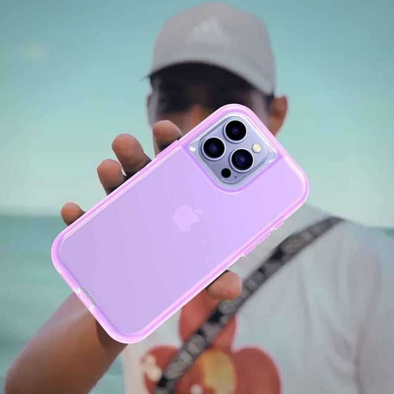 Funda Tekku Protect 360 Para Iphone 15 Pro Viol... image number null