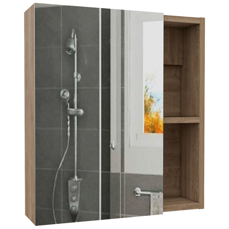 Gabinete de Ba&ntilde;o Labell Miel con Puerta Espejo ... image number null