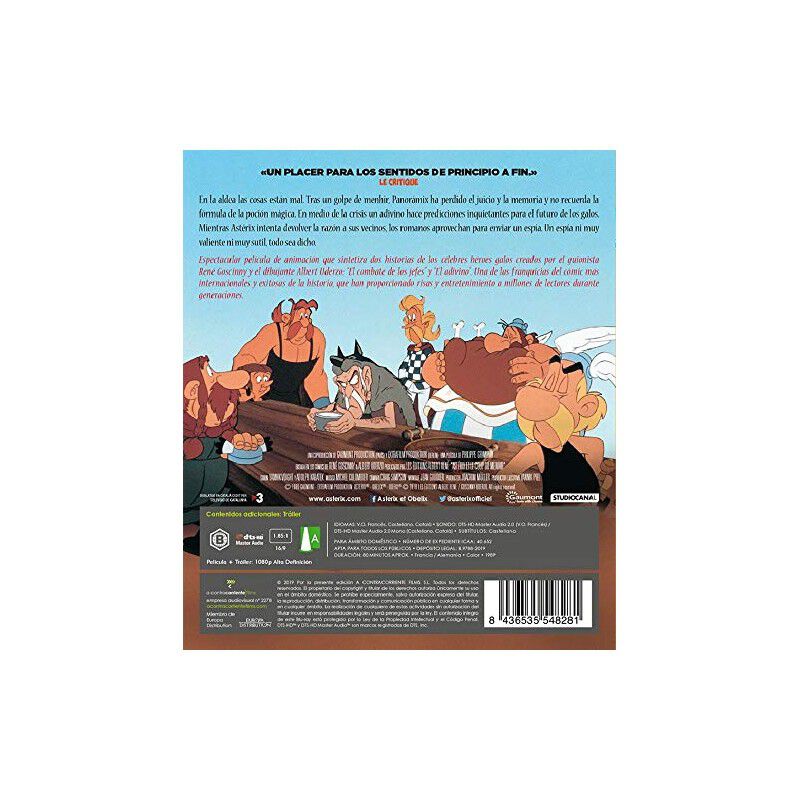 Ast&eacute;rix El golpe De Menhir [Blu-ray] image number null