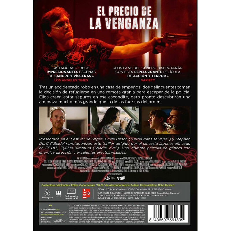 El precio de la venganza [DVD] image number null