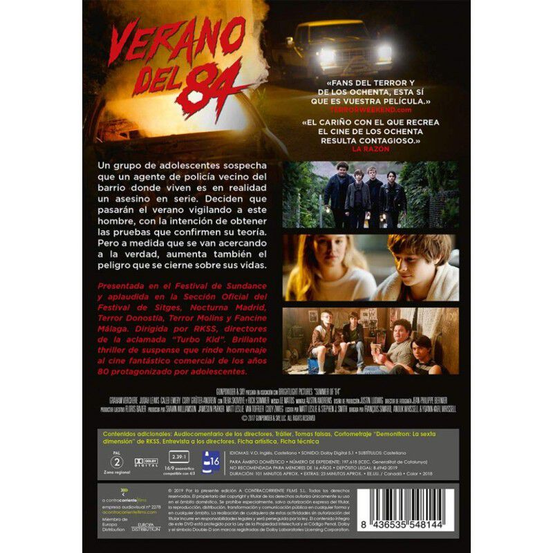 Verano del 84 [DVD] image number null