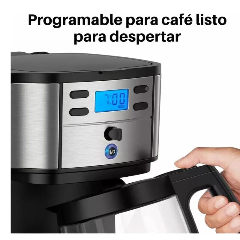 Cafetera Programable Hamilton Beach Dos Formas ... image number null