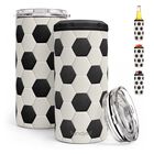 Enfriador De Latas Sandjest 355 ml F&uacute;tbol Acero Inoxidable