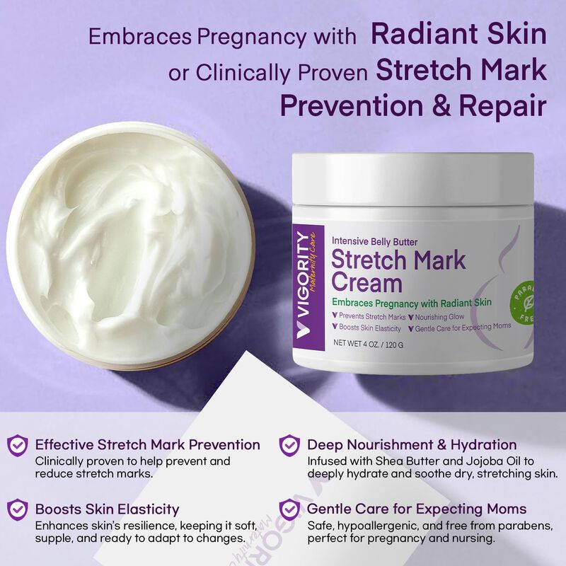 Crema De Estr&iacute;as Vigority Para Mujeres Embaraza... image number null