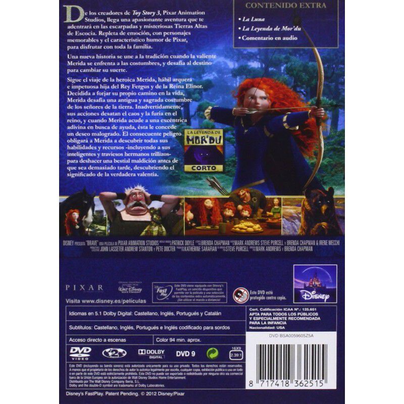 Brave [dvd] image number null
