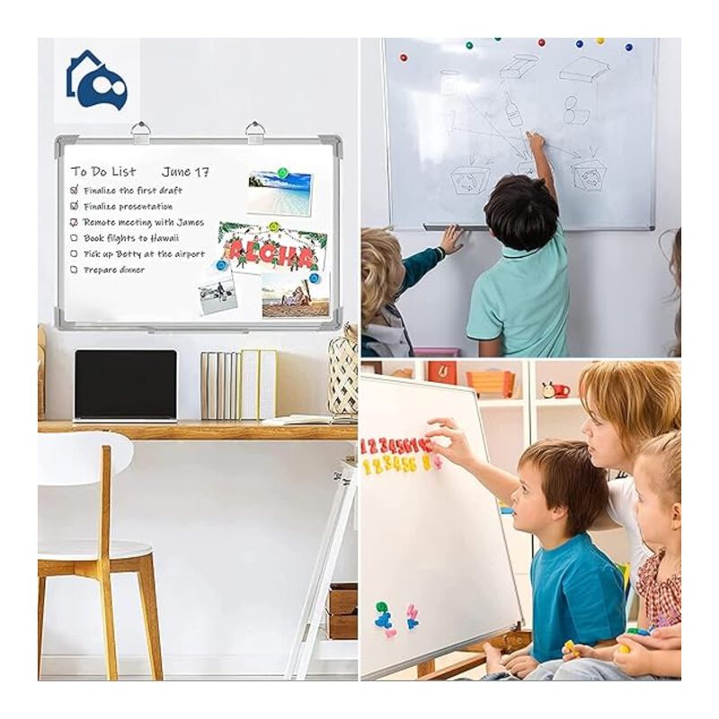 Pizarrón Magnetico 60x40 cm Incluye Plumón y Bo... image number null