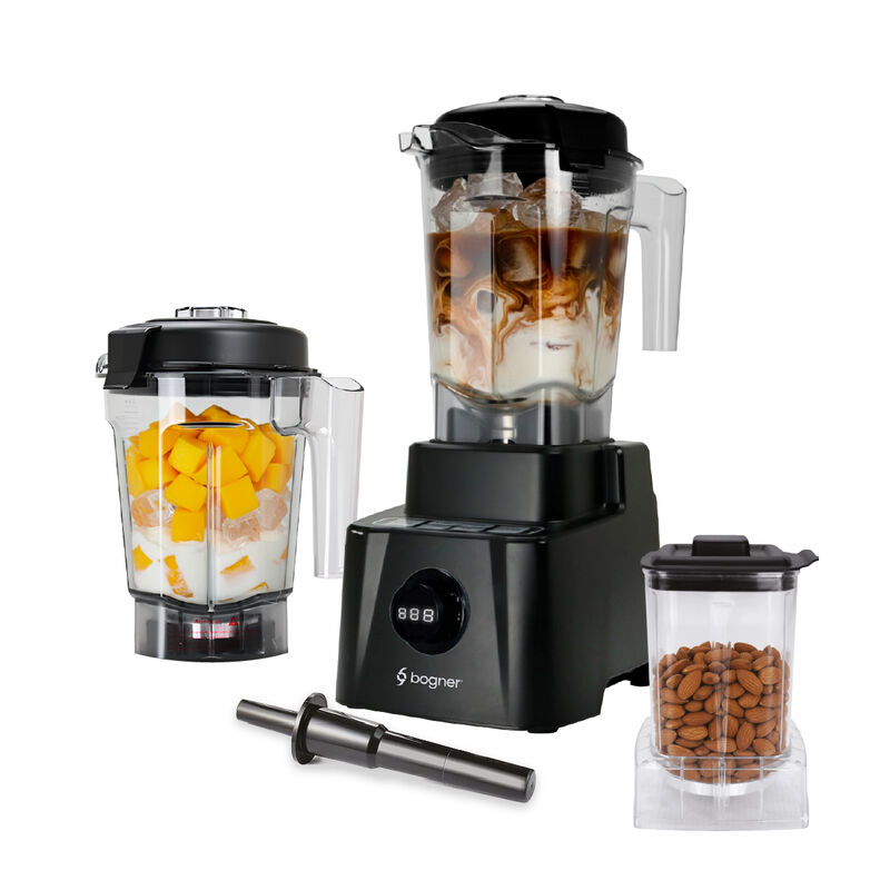 Bogner Licuadora 2 En 1 2500w Trit&aacute;n 2l + Vaso ... image number null