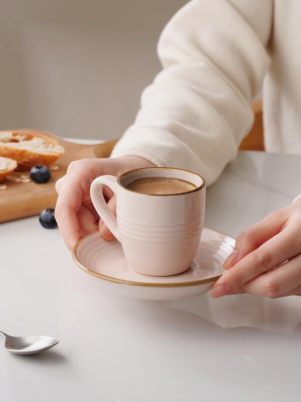 Juego De 4 Tazas De Espresso Famiware 88 ml Col... image number null