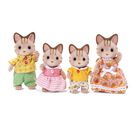 Dolls Calico Critters Sandy Cat Family Con Ropa De 7,5 A 9 Cm