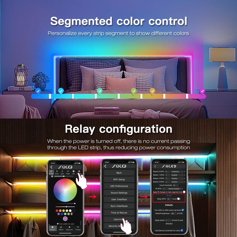 Controlador De Tiras Led Gledopto Esp32 Wled Co... image number null