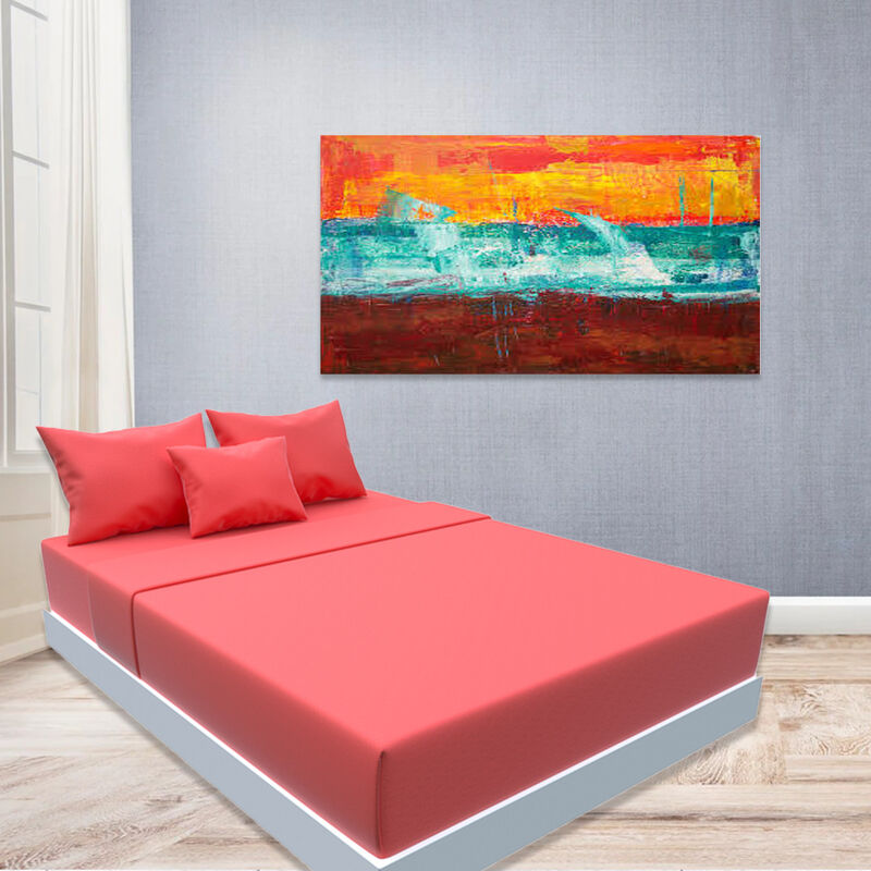 Sabanas Spring Air Queen Size Color Coral image number null