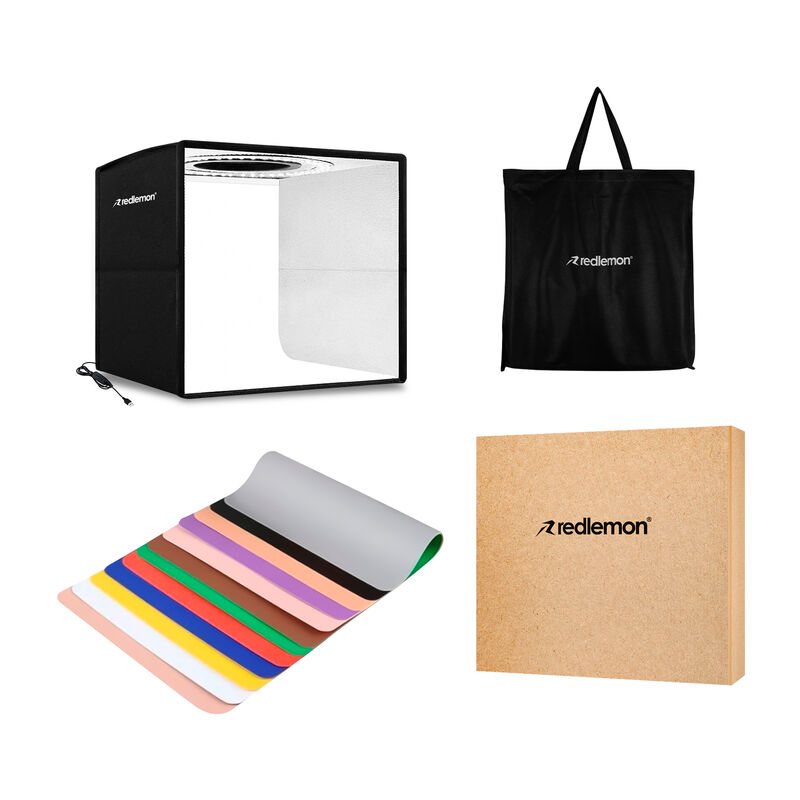 Caja de Luz para Fotografía Profesional con Aro... image number null