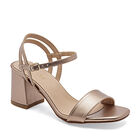 Moramora Zapatillas de fiesta para mujer dorado rosa