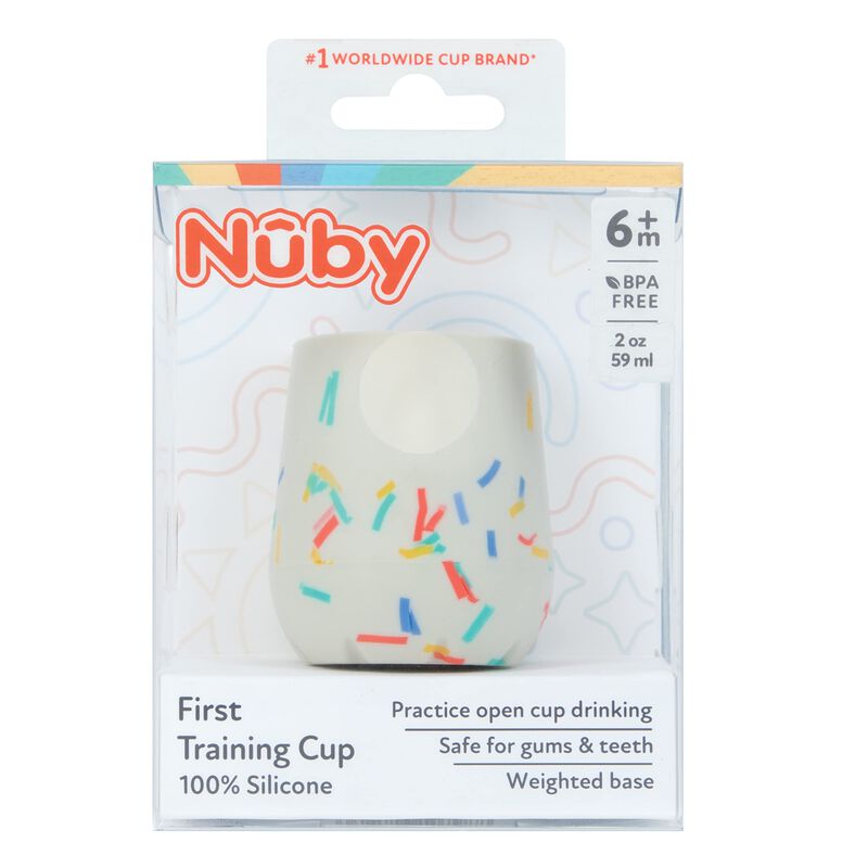 Training Cup Nuby Silicone Confetti/sprinkles, ... image number null