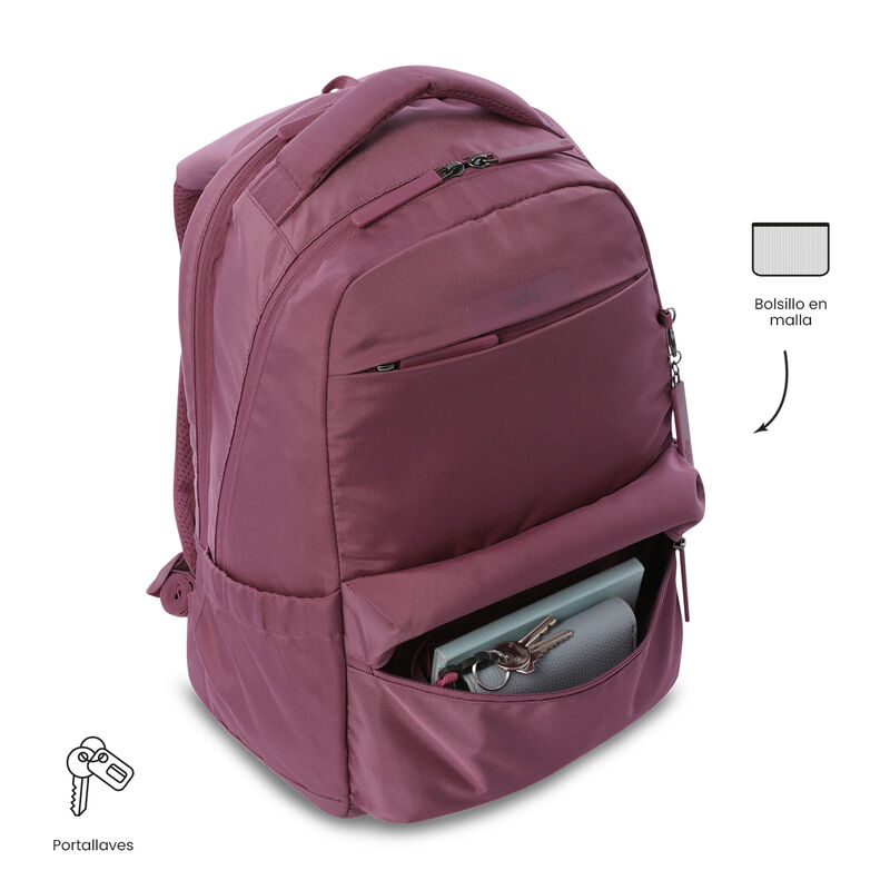 Mochila Grande Totto Comfort Para Mujer Con Por... image number null