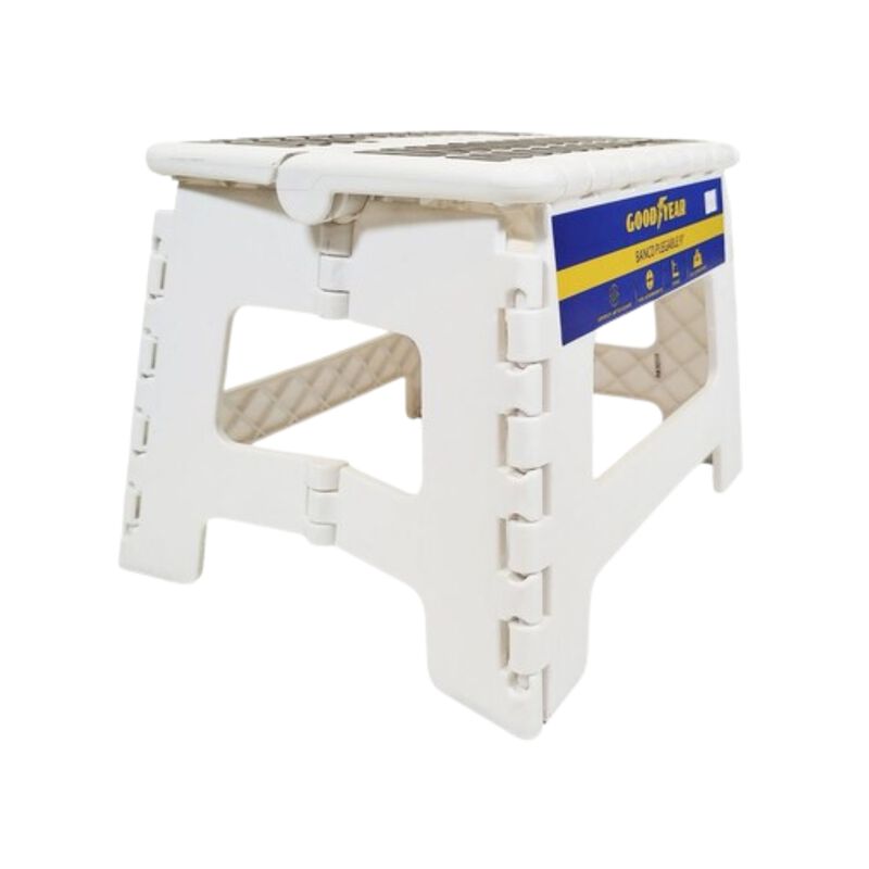 Banco Plegable Goodyear 9 Pulgadas Blanco Antid... image number null