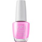 Esmalte De U&ntilde;as Opi Nature Strong Con Flores De Color Rosa Brillante