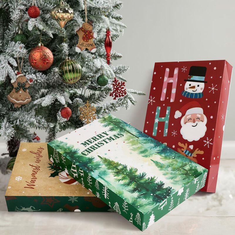 Cajas De Regalo Yangte 43 cm &ndash; Pack De 12 Con D... image number null
