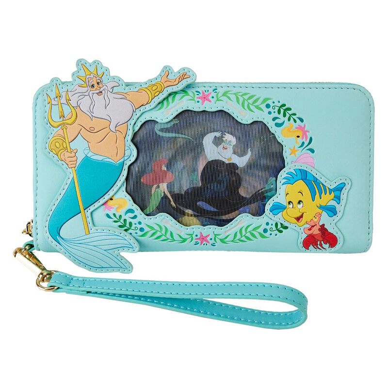 Billetera Loungefly Disney La Sirenita Ariel Pr... image number null