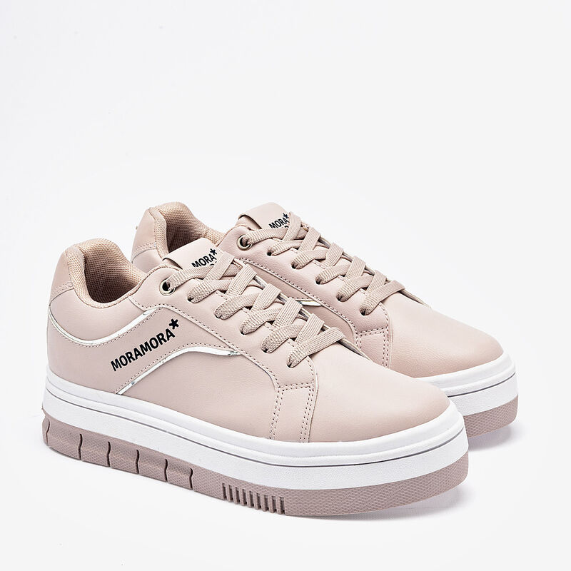 Moramora tenis para mujer rosa cod 140632-E image number null