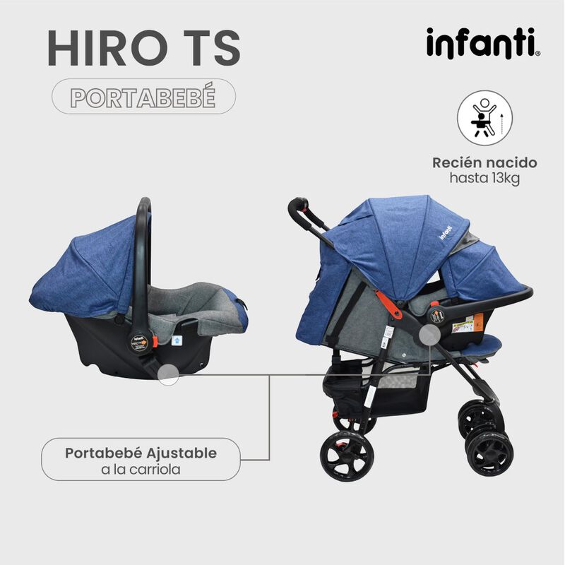 Carriola Para Bebé Travel System Hiro image number null
