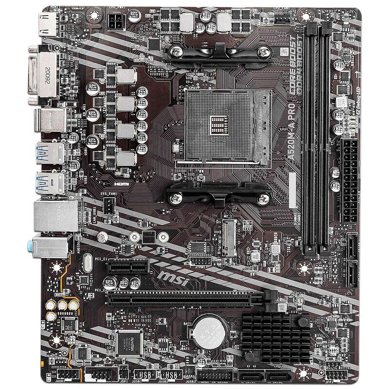 T. Madre MSI A520M-A PRO, AM4, DDR4, Micro-ATX image number null