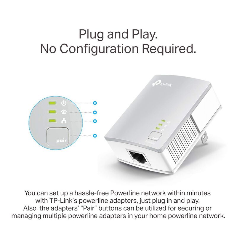 Kit De Adaptador Ethernet Powerline Tp-link Av6... image number null