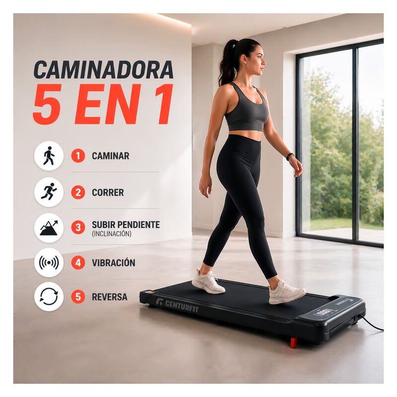 Walking Pad 5en1 Vibratoria Caminadora Electric... image number null
