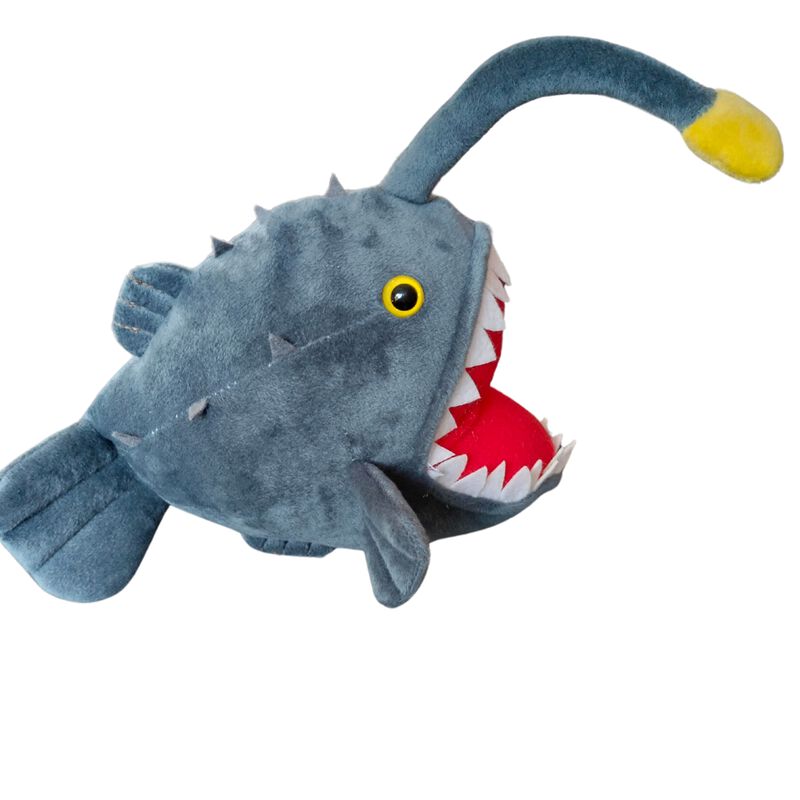 Peluche Pez Diablo Abisal para Niños Extra Suav... image number null