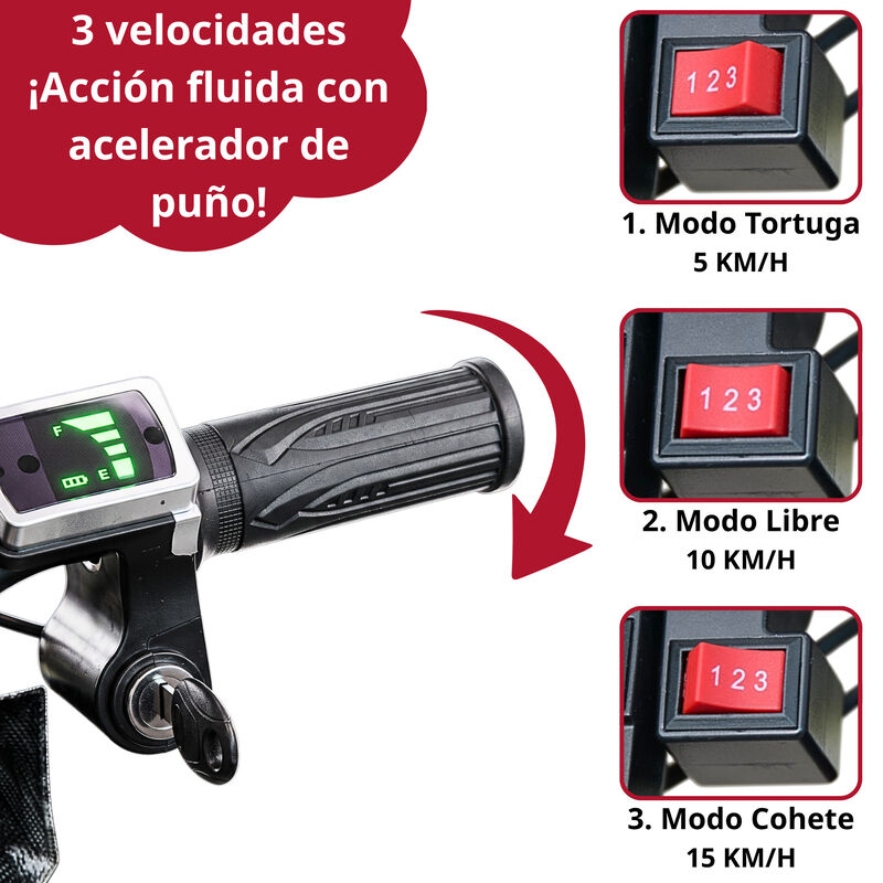 Montable El&eacute;ctrico Infantil Drift Trike Motor 1... image number null