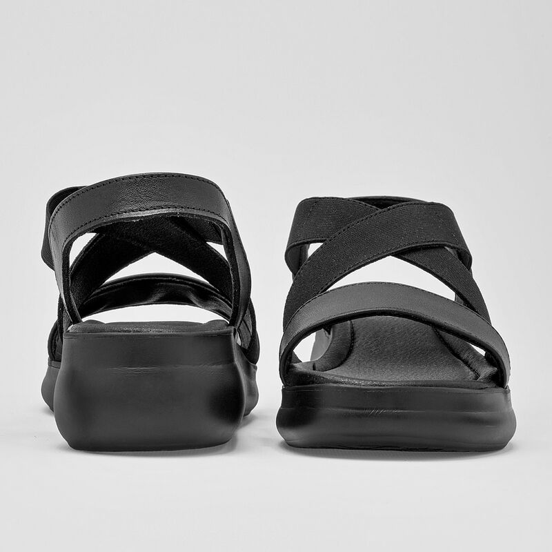 Green Love Sandalia para mujer negro image number null