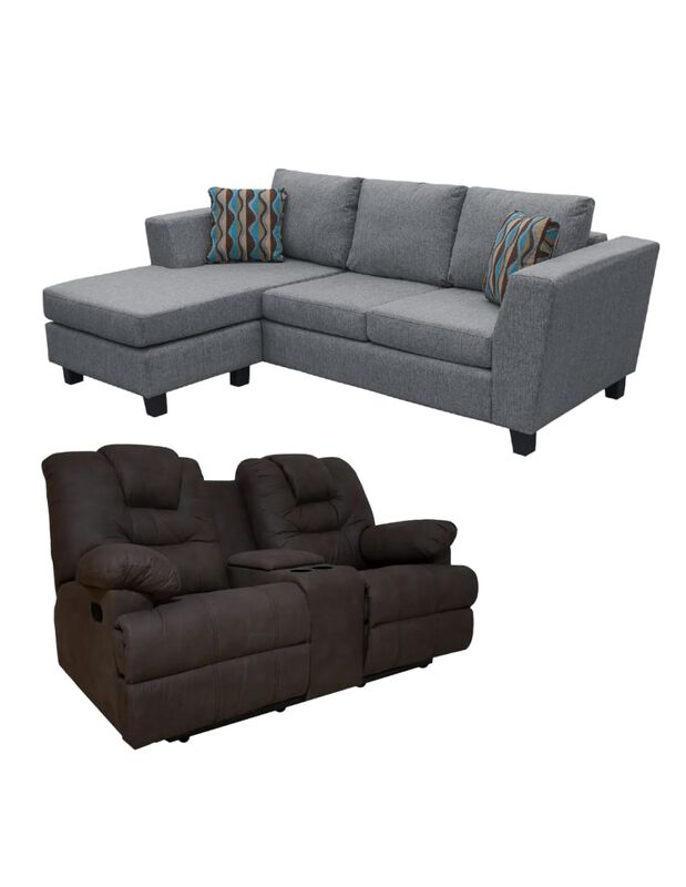 Set Sala Estancia: Sala Modular Caprice Gris + ... image number null