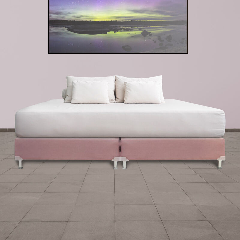 Box King size Dicasa Dante Palo de Rosa image number null