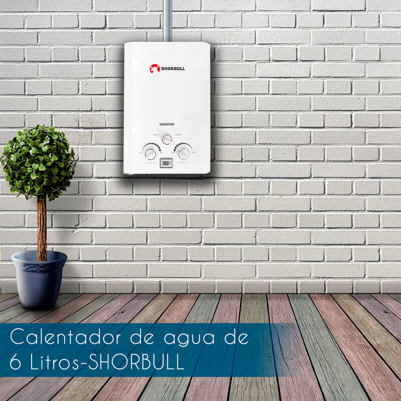 Calentador de agua  6L Shorbull image number null