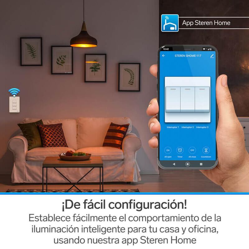 Apagador Wi-fi, Triple Shome-117 image number null