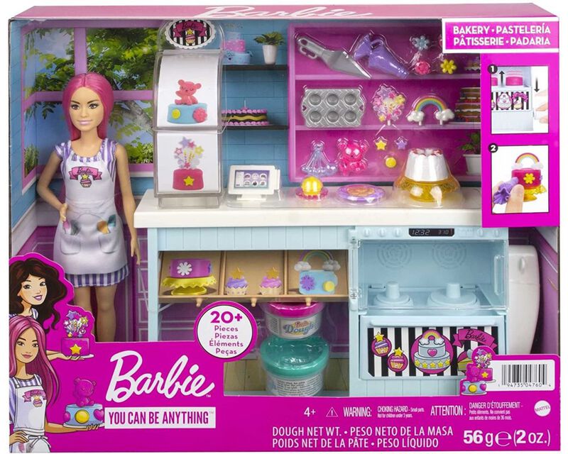 Barbie Profesiones Set de Reposter&iacute;a para decor... image number null