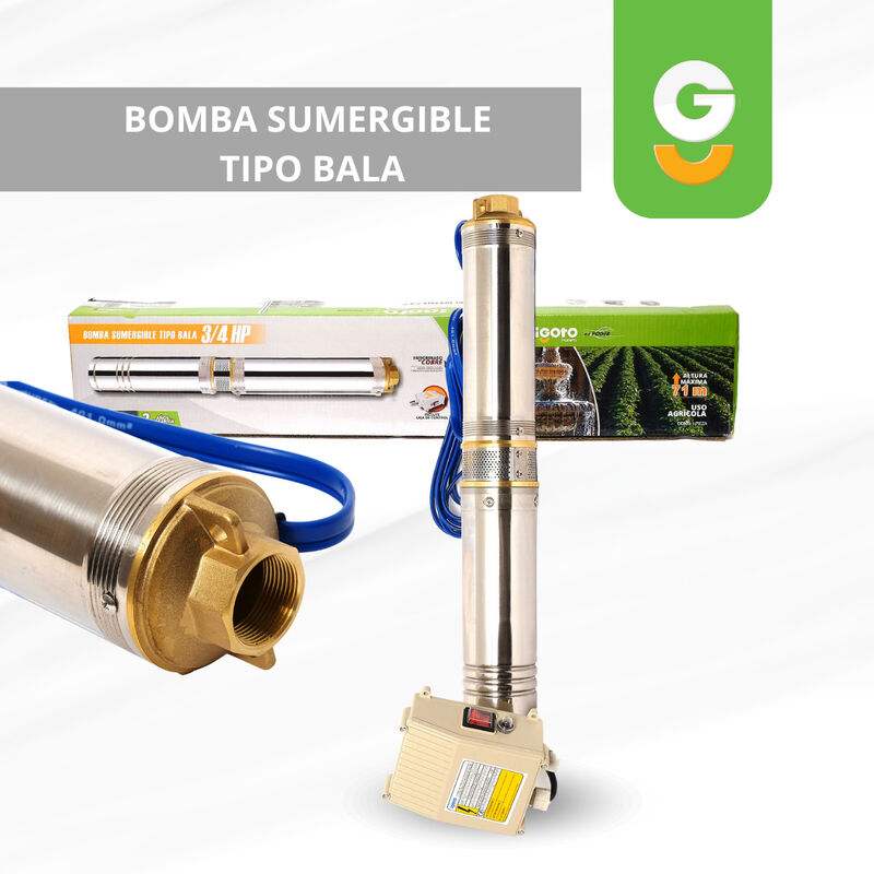 Igoto Tba51  Bomba Sumergible Tipo Bala 3/4 Hp image number null