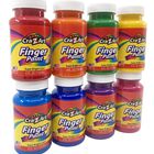 Juego De Pintura Para Dedos Cra-z-art, Lavable Para Ni&ntilde;os, 8 Unidades, 120 Ml, Surtido