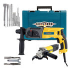 Taladro Rotomartillo + Esmeriladora + Brocas Cincel 980 W