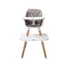 Silla Alta Mila 6 En 1 Gris