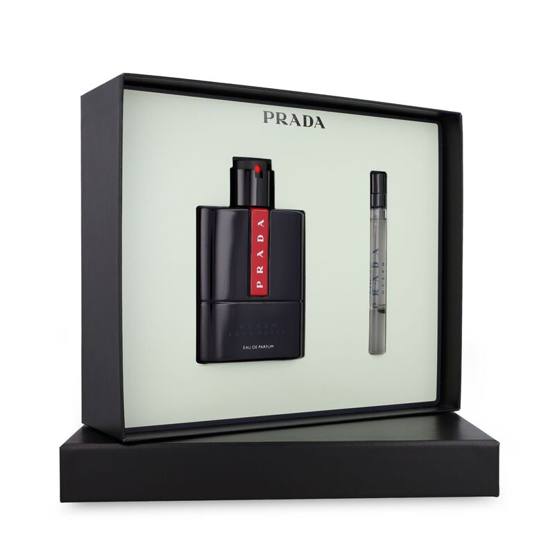Set Prada Luna Rossa Ocean 2Pzs 100Ml Edp Spray... image number null