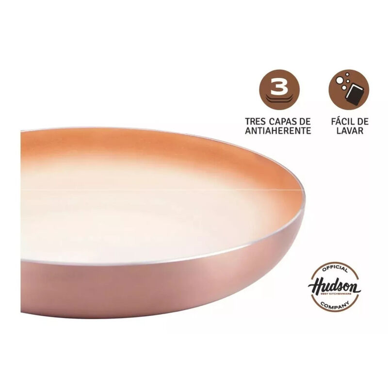 Sart&eacute;n Triple Capa Antiadherente 24 Cm Aluminio... image number null