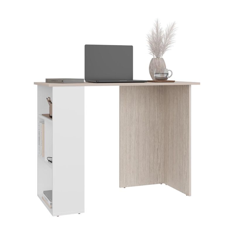 Escritorio Librero Avis Blanco Virtual Muebles image number null