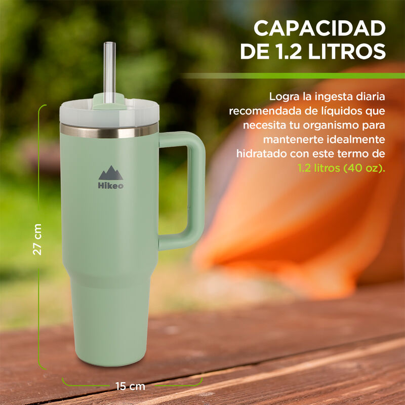 Termo para Agua y Caf&eacute; Acero Inoxidable HIKEO image number null